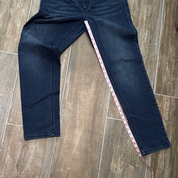 Chico's SO SLIMMING Dark Blue Straight Leg Women's Jeans - Picture 7 of 10